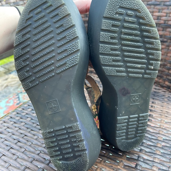 Dr Martens Adaya floral tattoo platform sandals size 42/10 - Picture 5 of 16